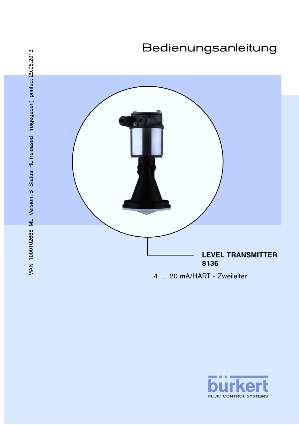 Ma-8136-de, Bedienungsanleitung | Burkert Type 8136 User Manual | Page 77 / 232