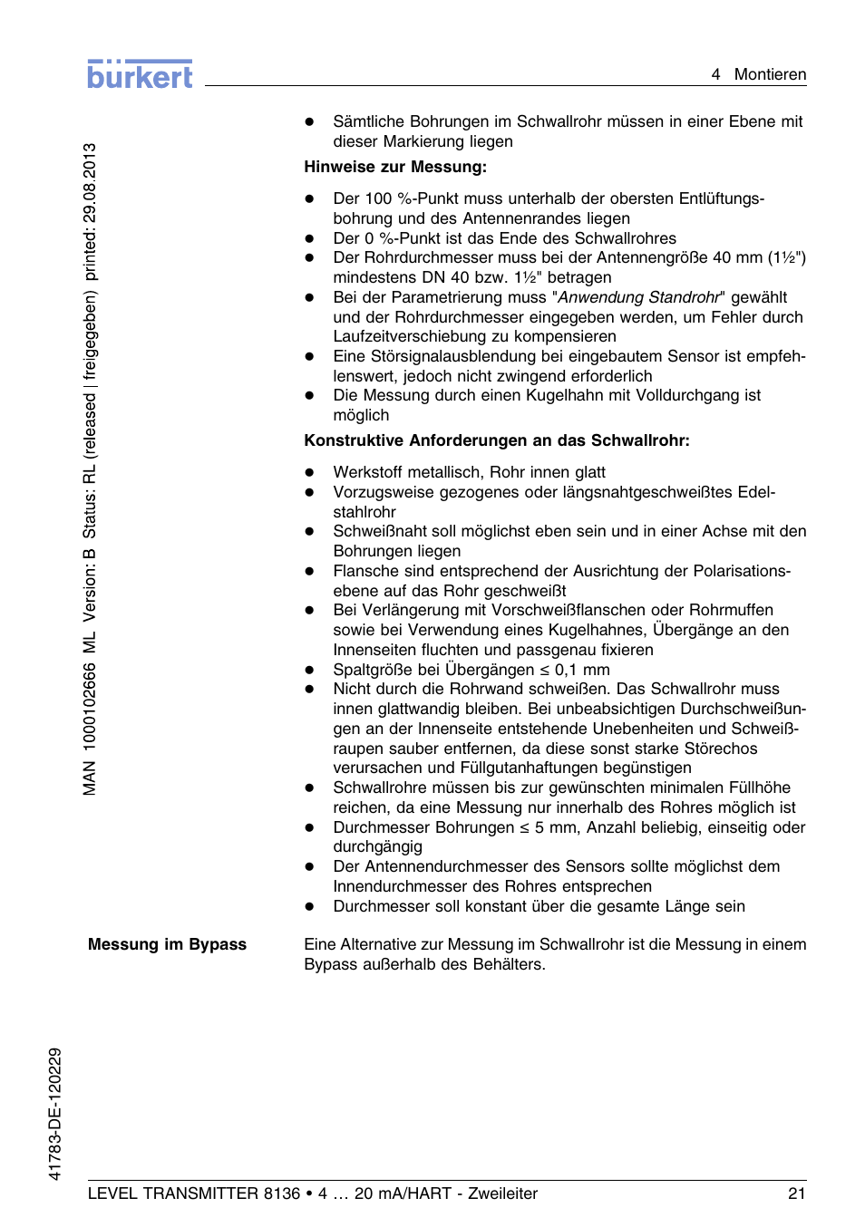 Burkert Type 8136 User Manual | Page 97 / 232