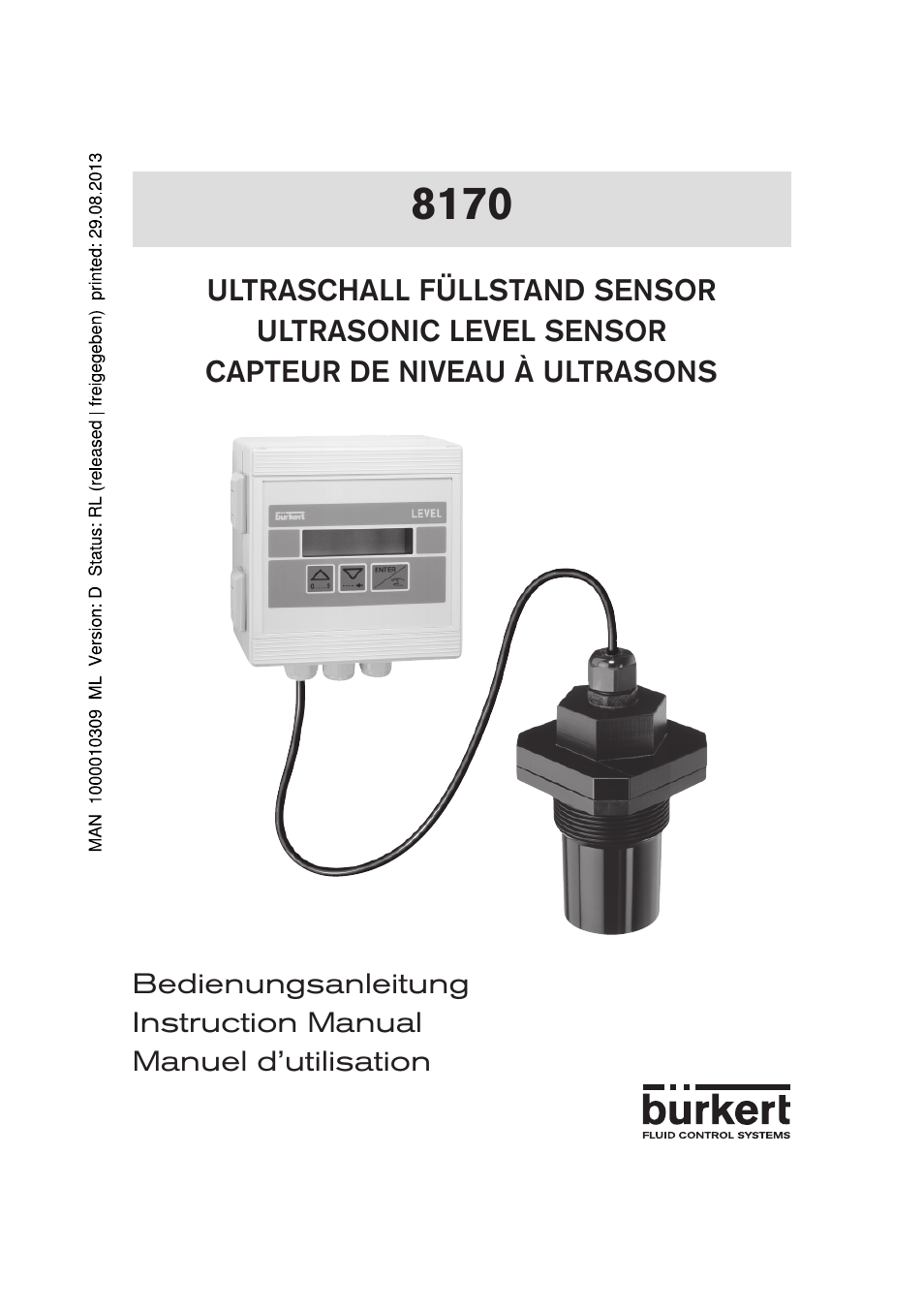 Burkert Type 8175 User Manual | 4 pages