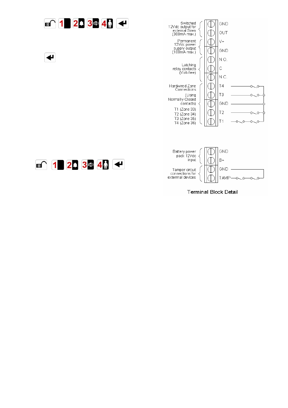 External connections | ELRO HIS20S Security & home automation system EXPANDED USERS MANUAL User Manual | Page 18 / 62