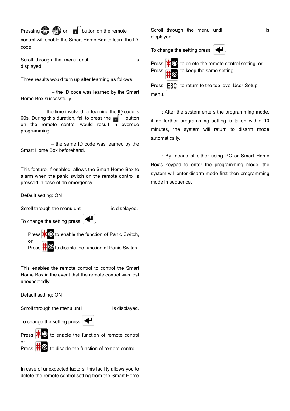 ELRO HIS20S Security & home automation system EXPANDED USERS MANUAL User Manual | Page 25 / 62
