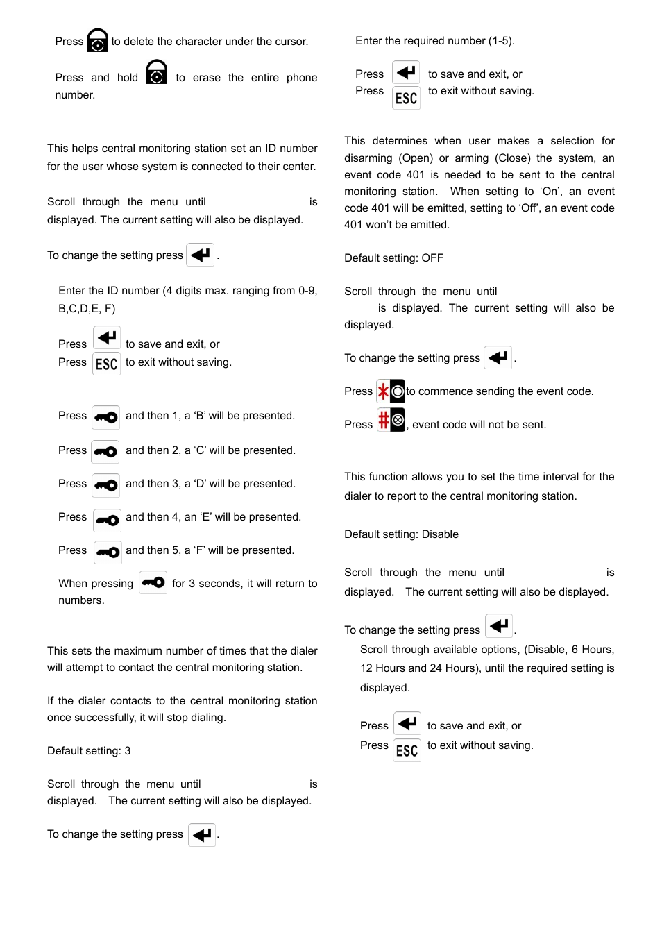 ELRO HIS20S Security & home automation system EXPANDED USERS MANUAL User Manual | Page 37 / 62