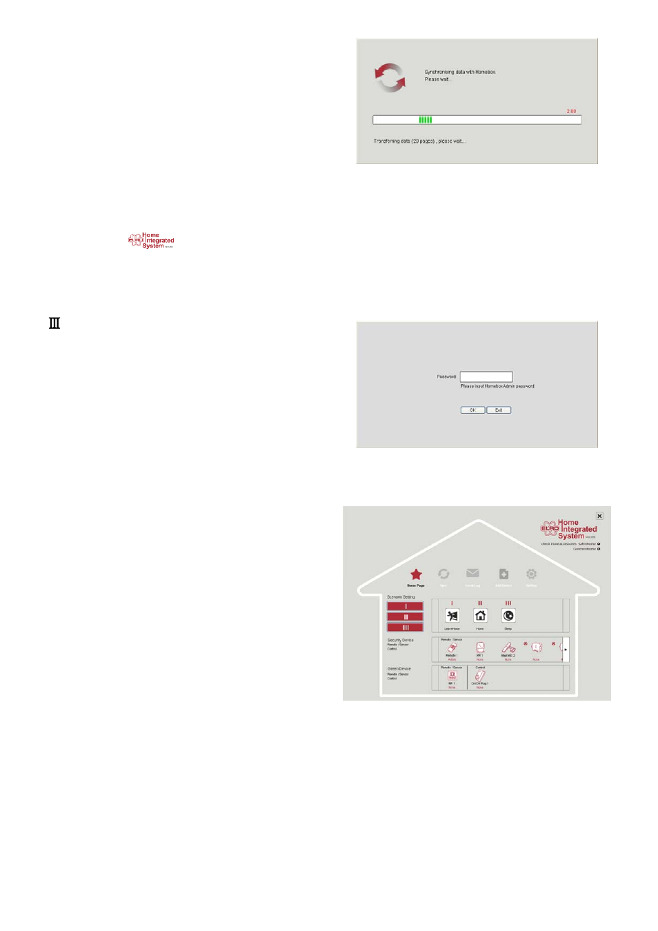 Home integrated system operating instructions | ELRO HIS20USB Security & home automation system USERS MANUAL User Manual | Page 4 / 21