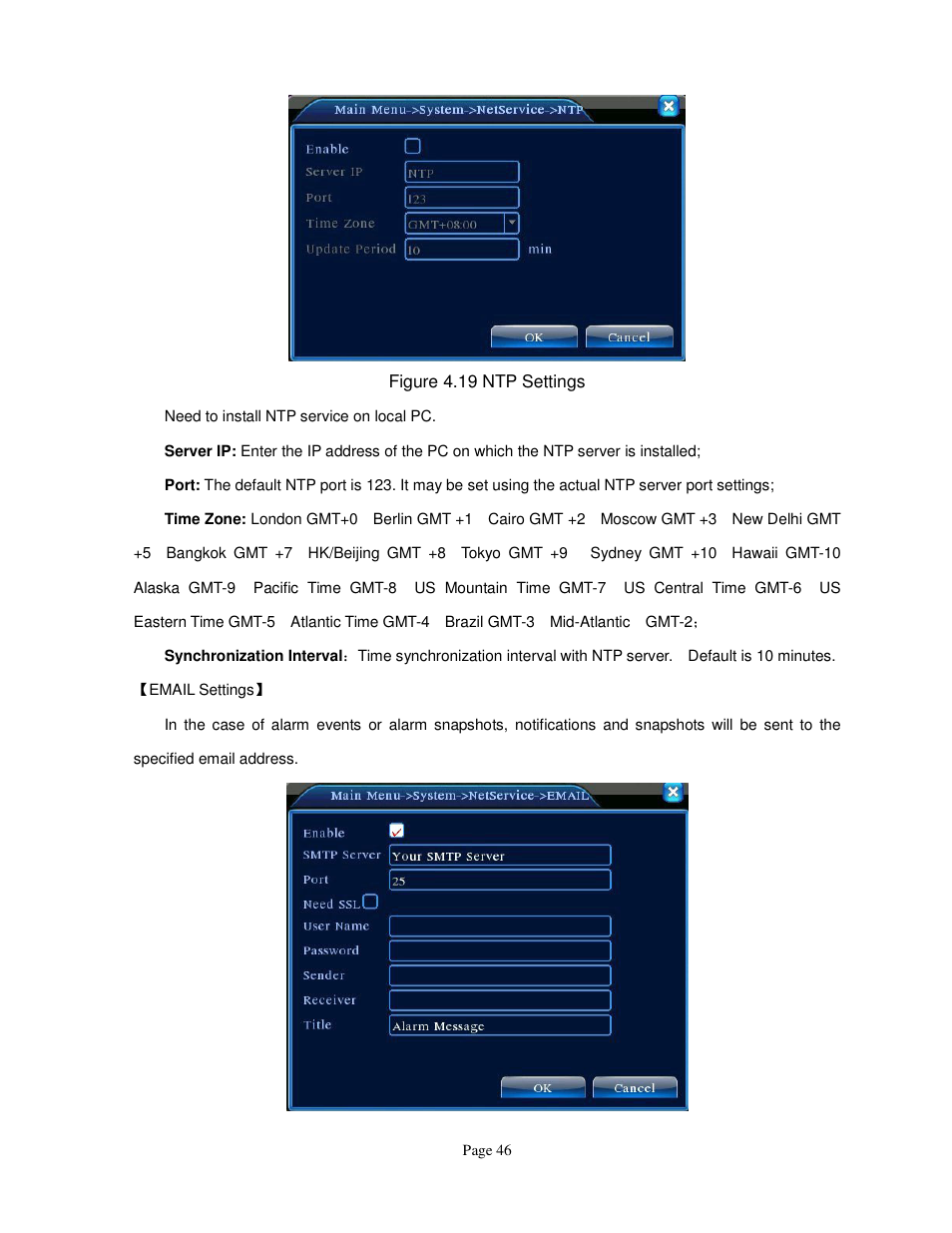 ELRO FA420DVR 4-ch digital recorder + 500 gb hard disc USERS MANUAL User Manual | Page 46 / 73