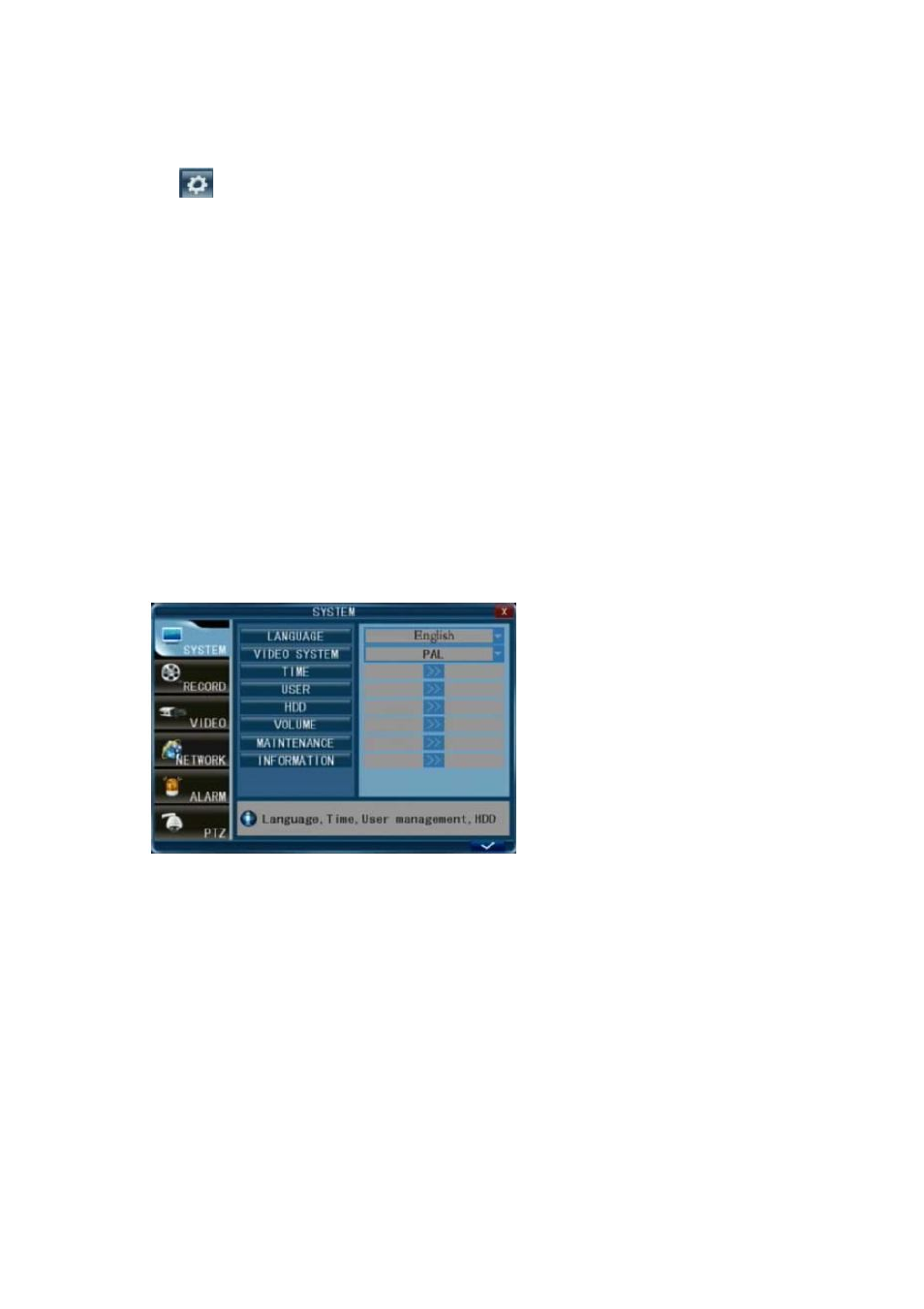 ELRO DVR151S Camera security DVR-system USERS MANUAL User Manual | Page 32 / 94