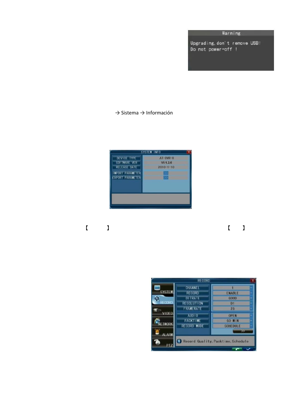 ELRO DVR151S Camera security DVR-system USERS MANUAL User Manual | Page 36 / 94