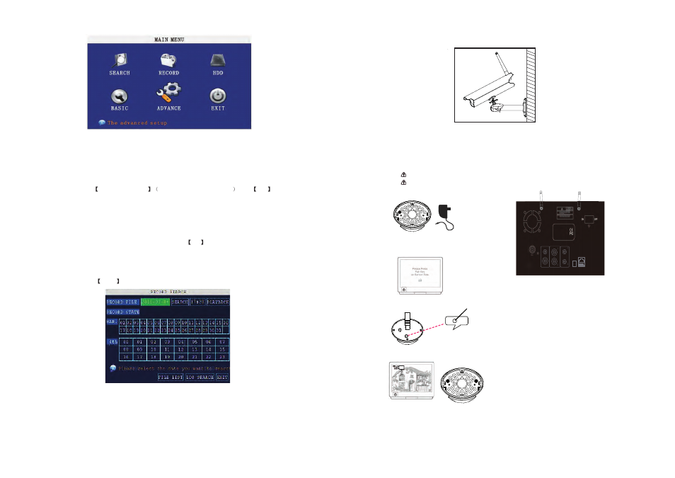 ELRO DVR74W 7 tft 4-ch digital recorder + 500Gb hard disc User Manual | Page 10 / 24