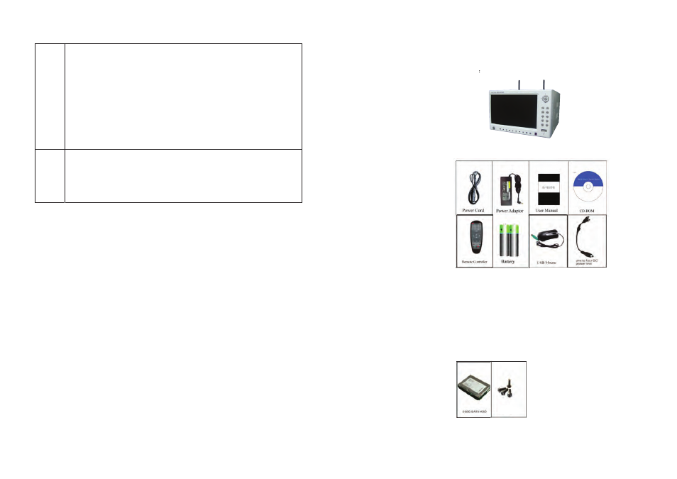 Chapter 6 device part, 1 check dvr part | ELRO DVR74W 7 tft 4-ch digital recorder + 500Gb hard disc User Manual | Page 8 / 24
