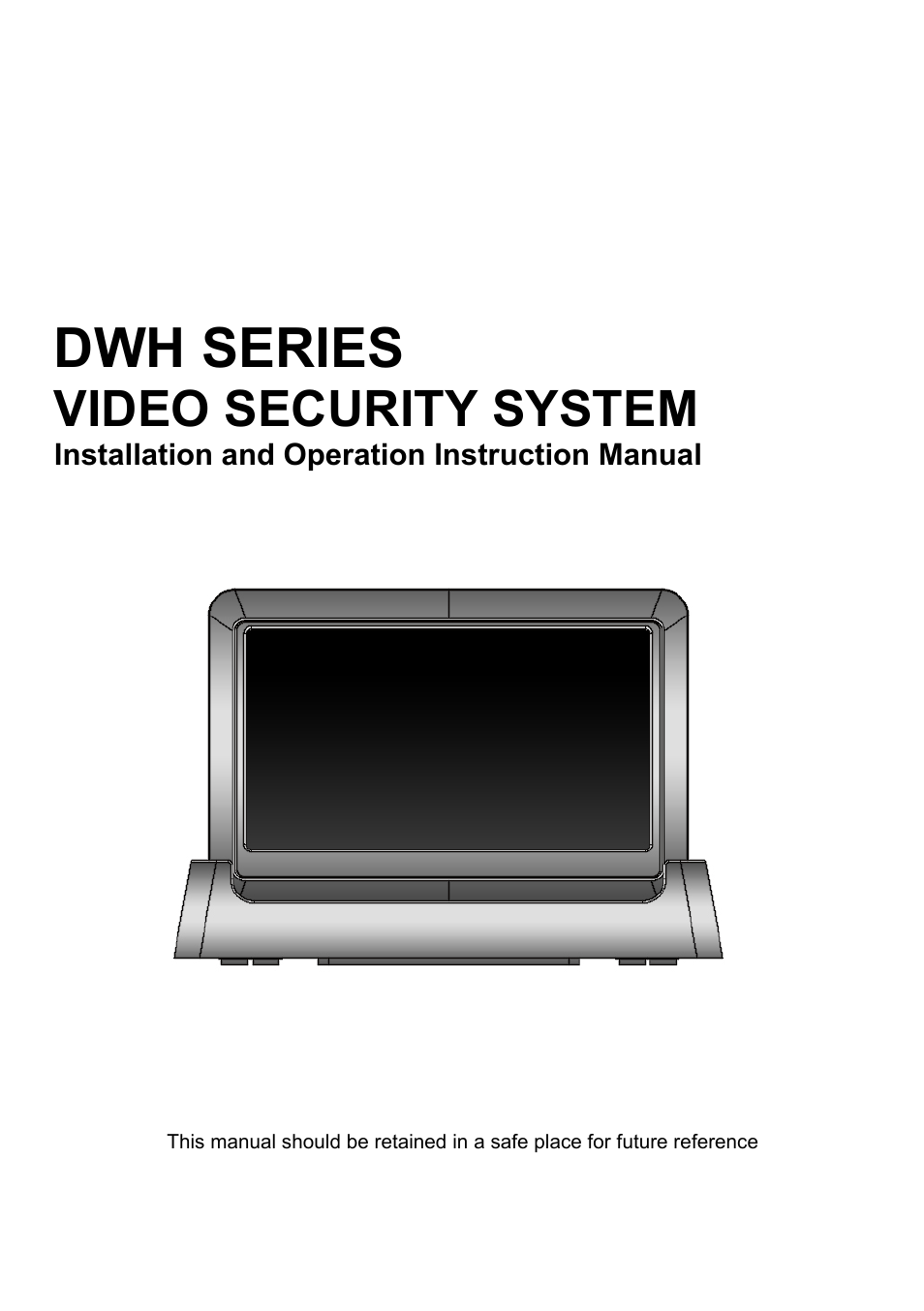 ELRO DWH SERIES VIDEO SECURITY SYSTEM User Manual | 39 pages