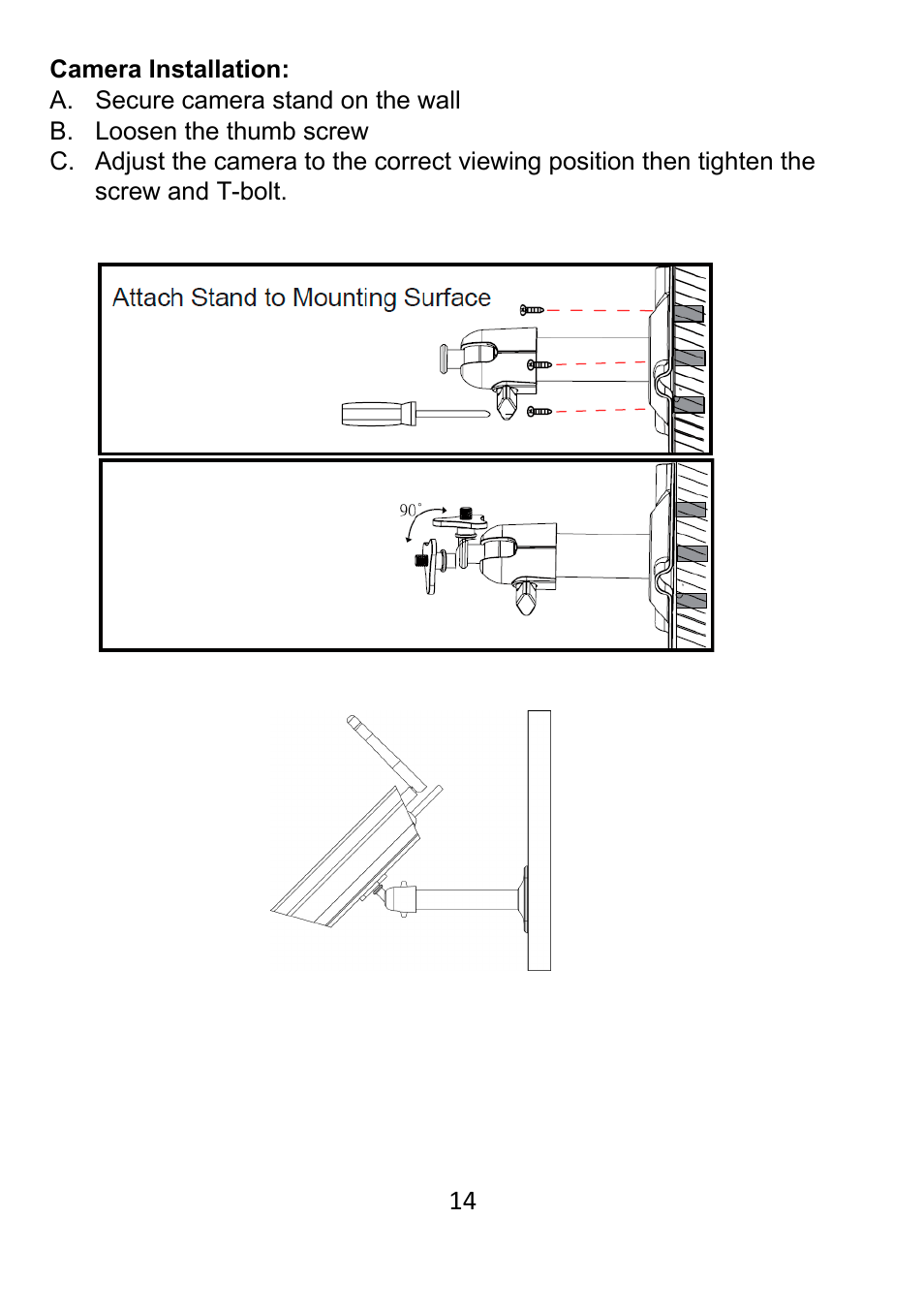 ELRO DWH SERIES VIDEO SECURITY SYSTEM User Manual | Page 14 / 39