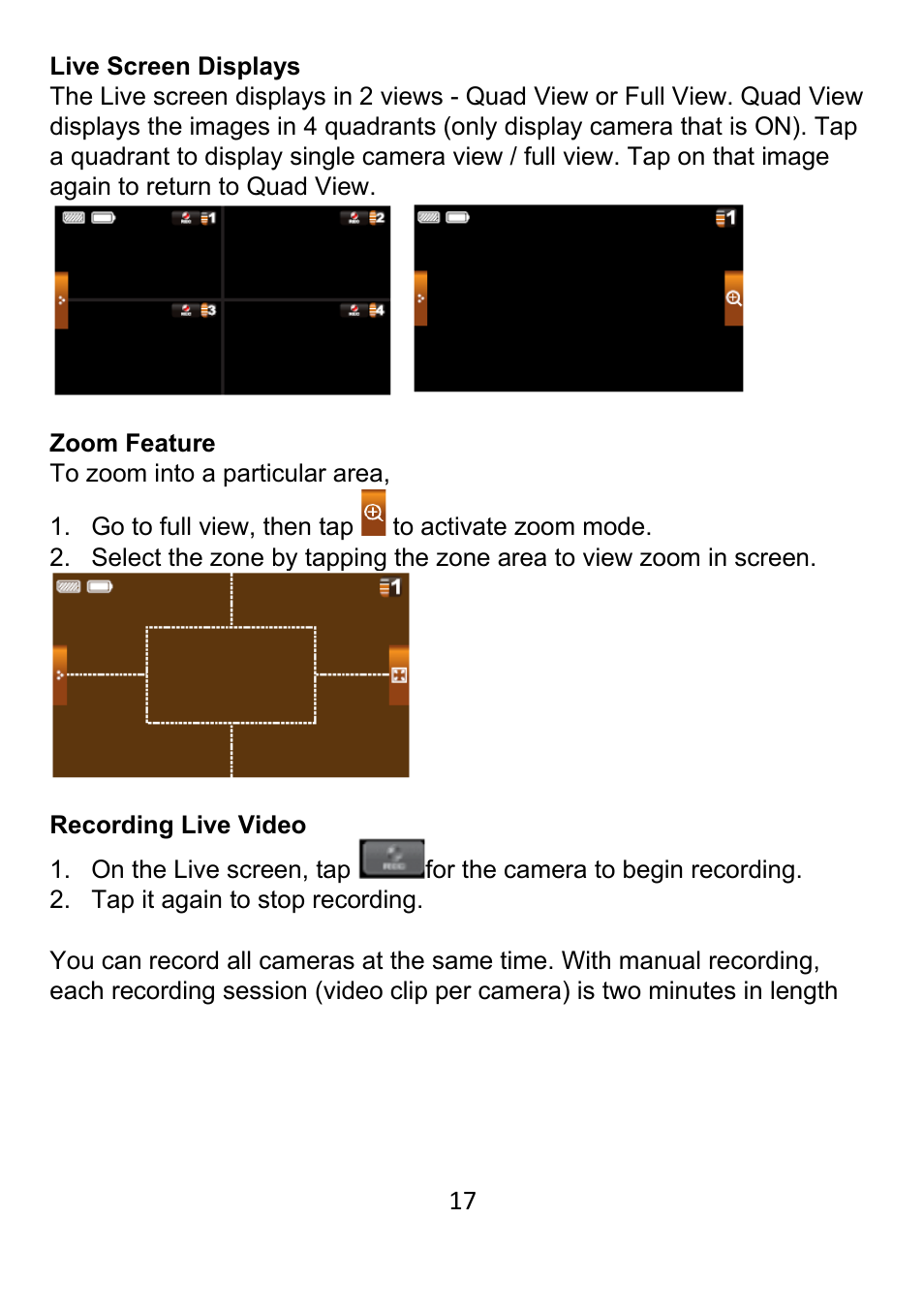 ELRO DWH SERIES VIDEO SECURITY SYSTEM User Manual | Page 17 / 39