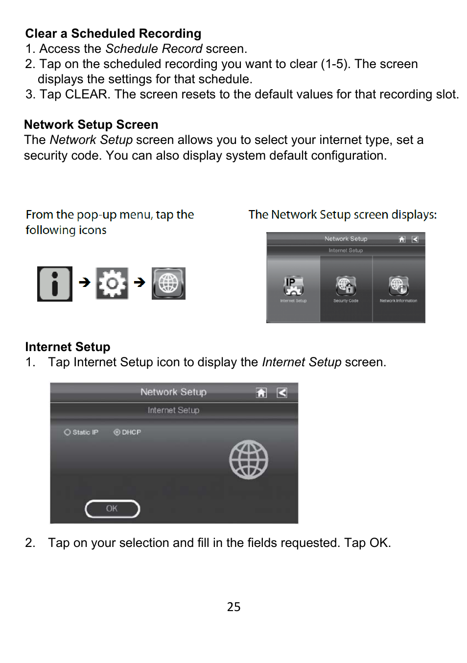 ELRO DWH SERIES VIDEO SECURITY SYSTEM User Manual | Page 25 / 39