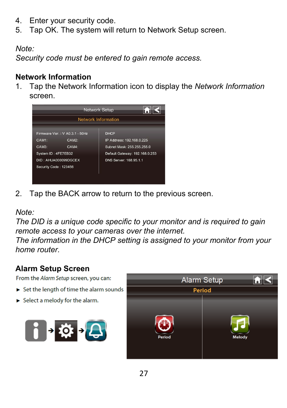 ELRO DWH SERIES VIDEO SECURITY SYSTEM User Manual | Page 27 / 39