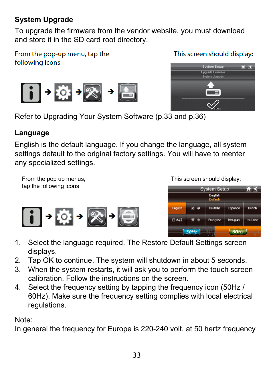 ELRO DWH SERIES VIDEO SECURITY SYSTEM User Manual | Page 33 / 39