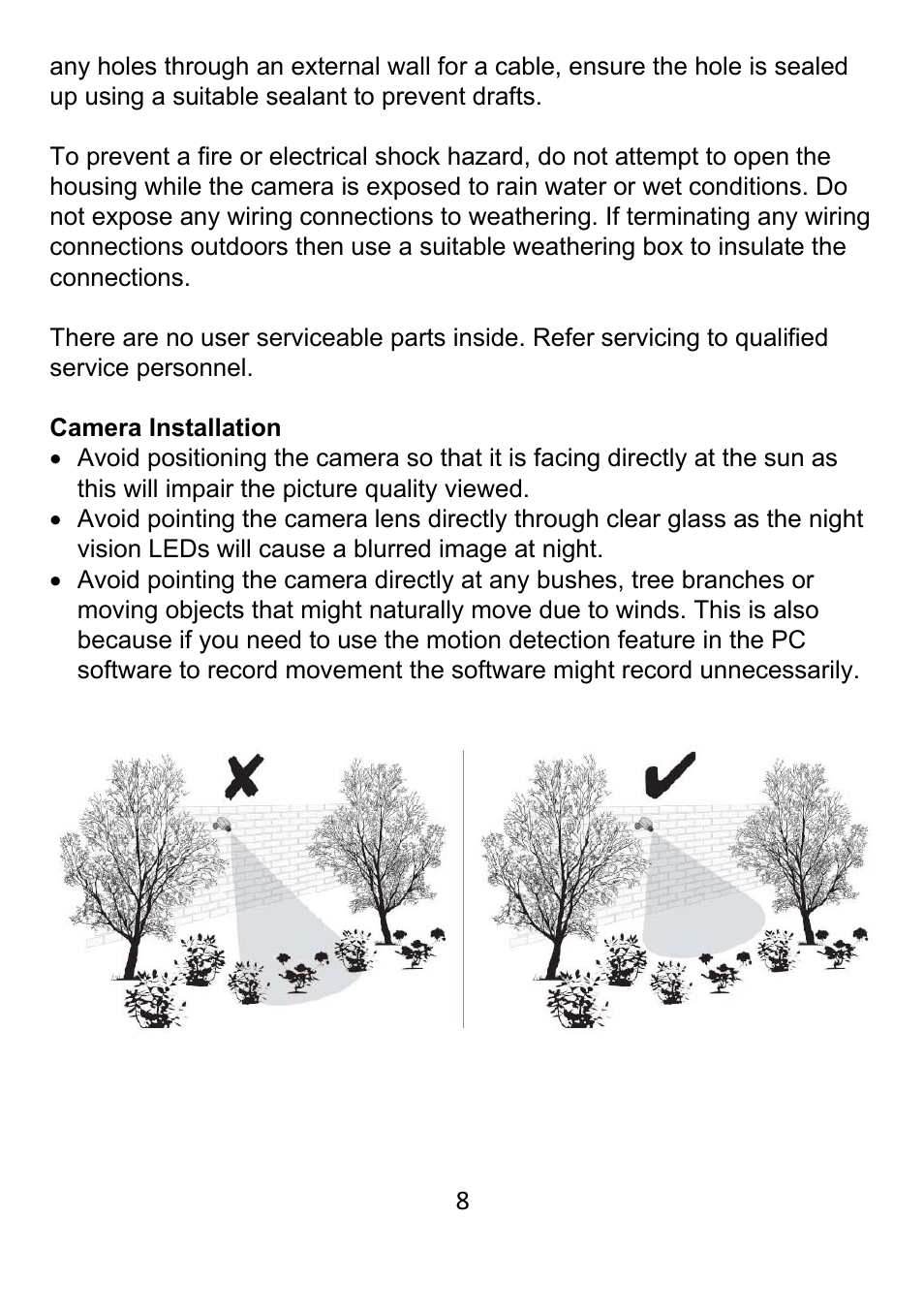 ELRO DWH SERIES VIDEO SECURITY SYSTEM User Manual | Page 8 / 39