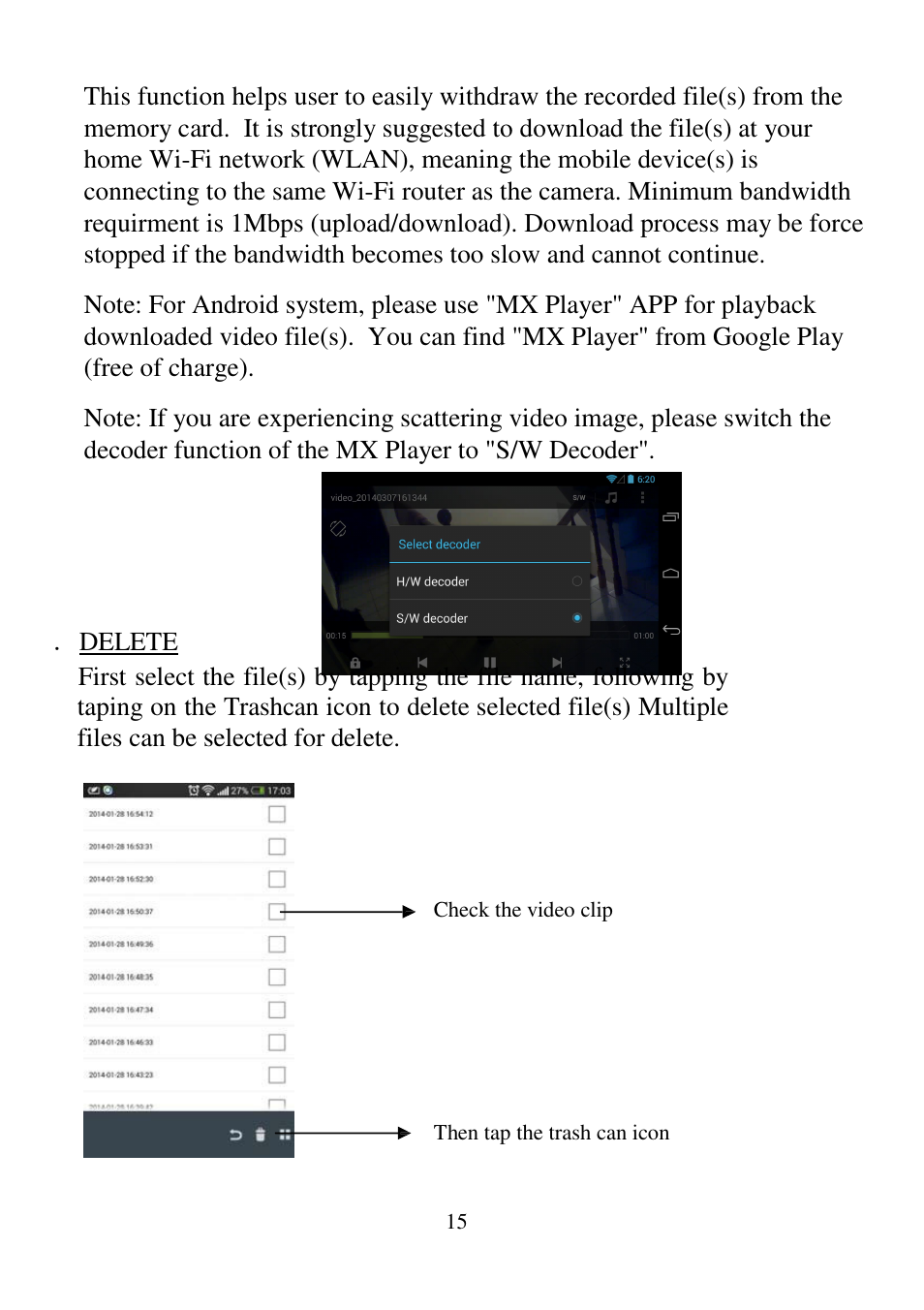 ELRO C935IP Plug & play network camera HD USERS MANUAL User Manual | Page 17 / 33