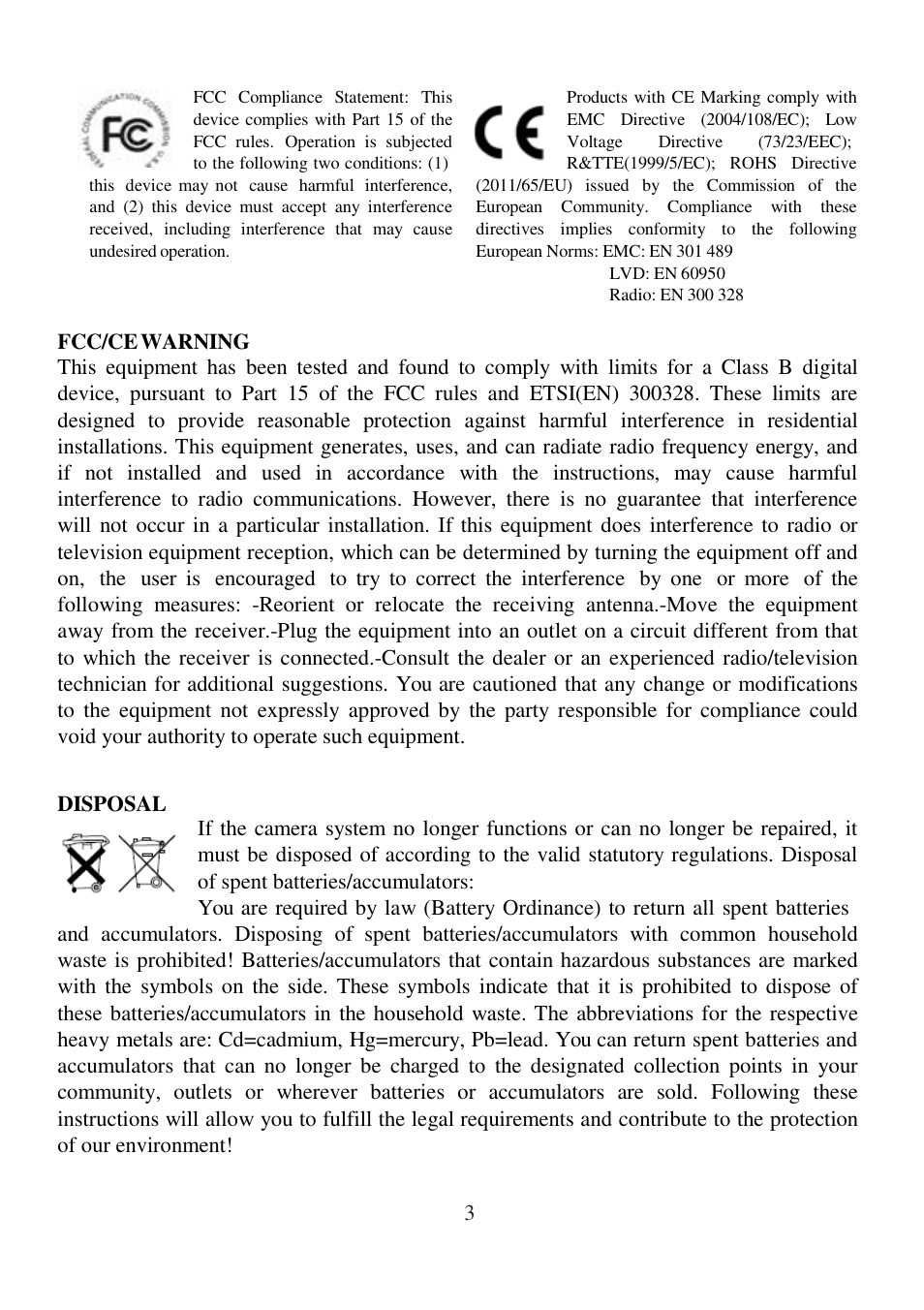 ELRO C935IP Plug & play network camera HD USERS MANUAL User Manual | Page 5 / 33
