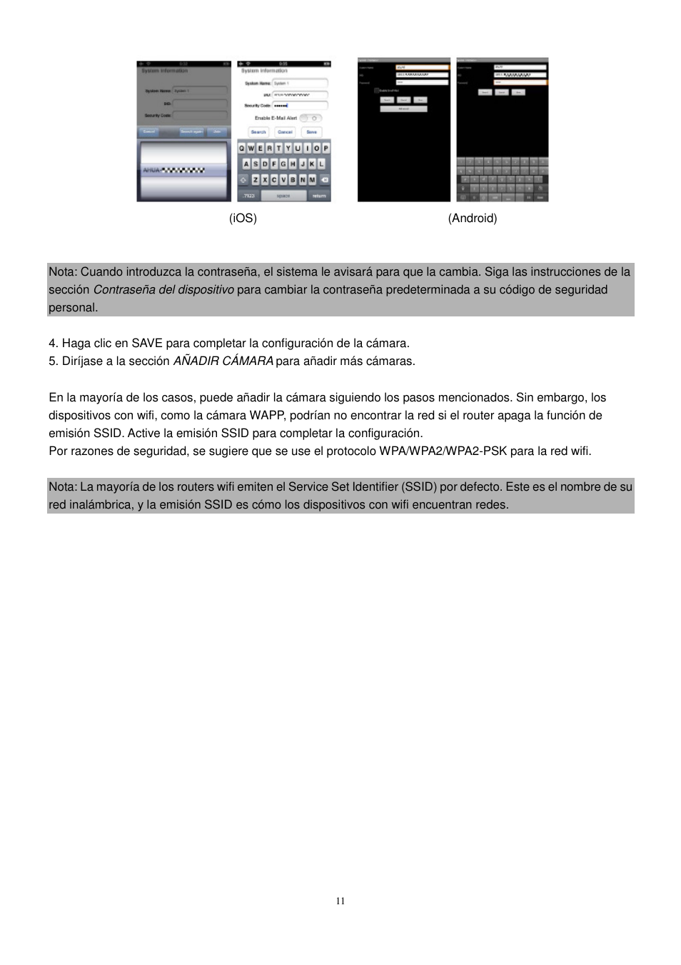 ELRO C905IP Plug & play network camera USERS MANUAL User Manual | Page 12 / 32