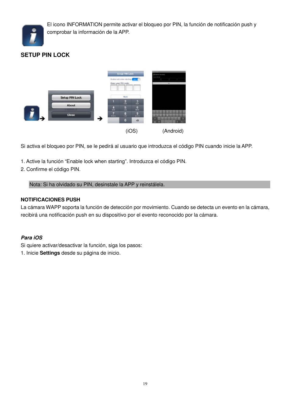 ELRO C905IP Plug & play network camera USERS MANUAL User Manual | Page 20 / 32