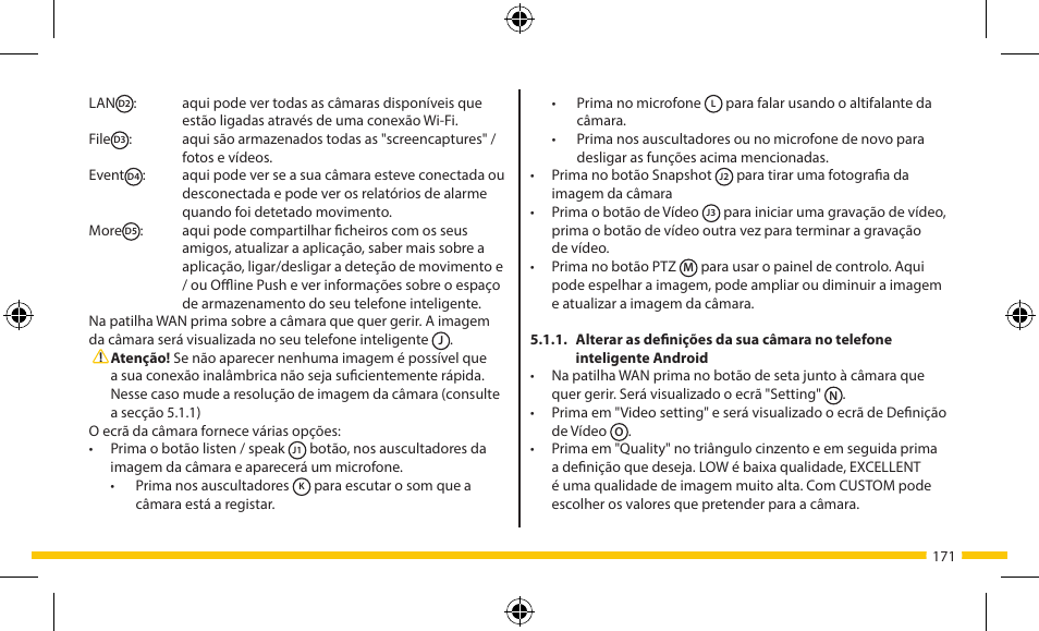 ELRO FA703IP Plug & play wifi network camera User Manual | Page 171 / 176