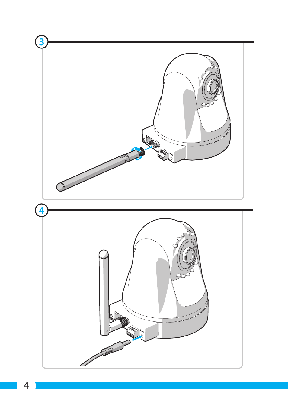 ELRO C704IP.2 WiFi network pt camera User Manual | Page 4 / 140