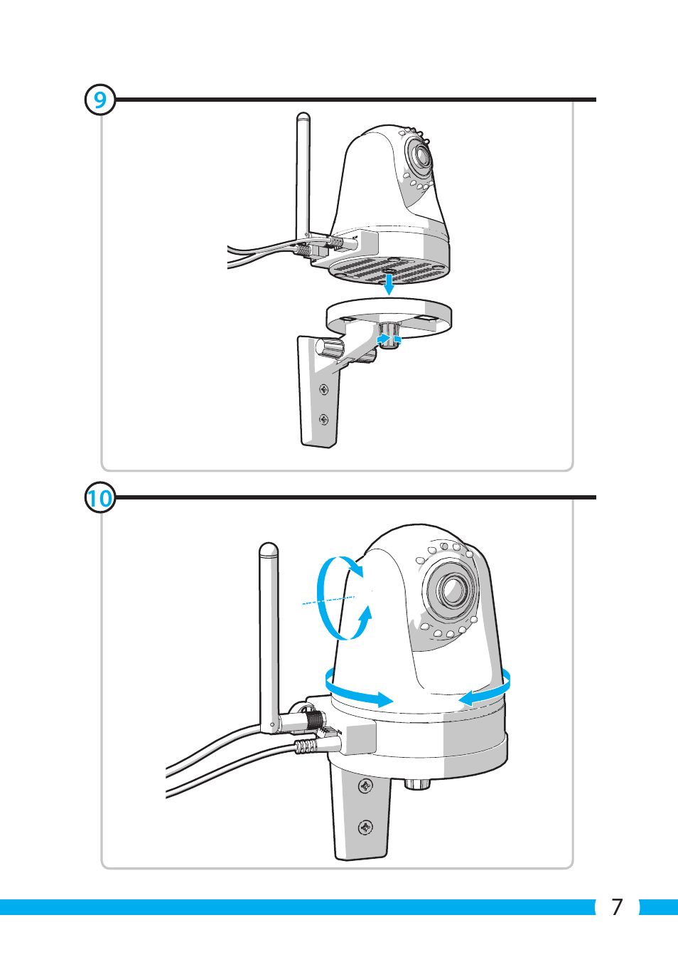 ELRO C704IP.2 WiFi network pt camera User Manual | Page 7 / 140