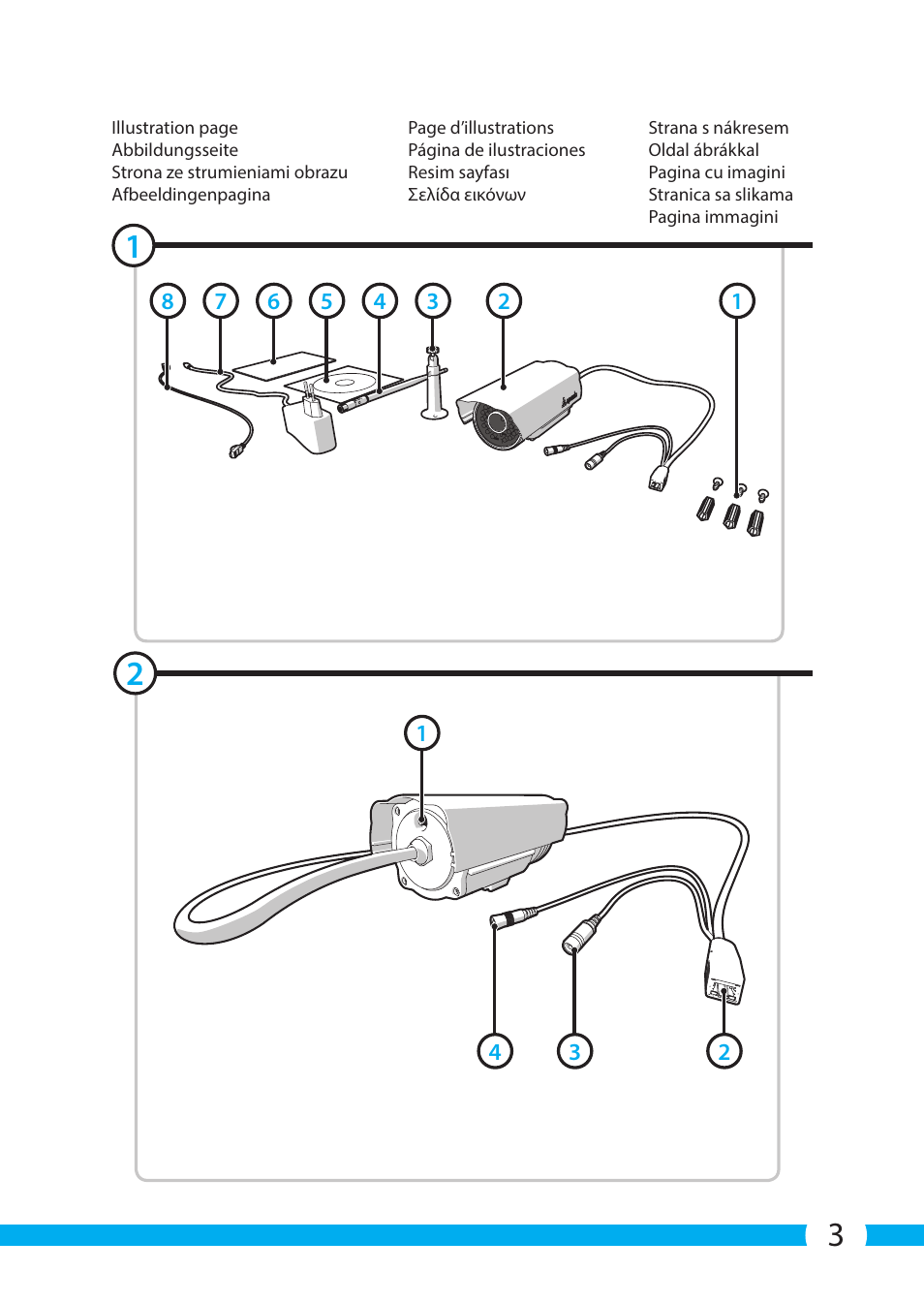 ELRO C903IP.2 Plug & play network camera User Manual | Page 3 / 132