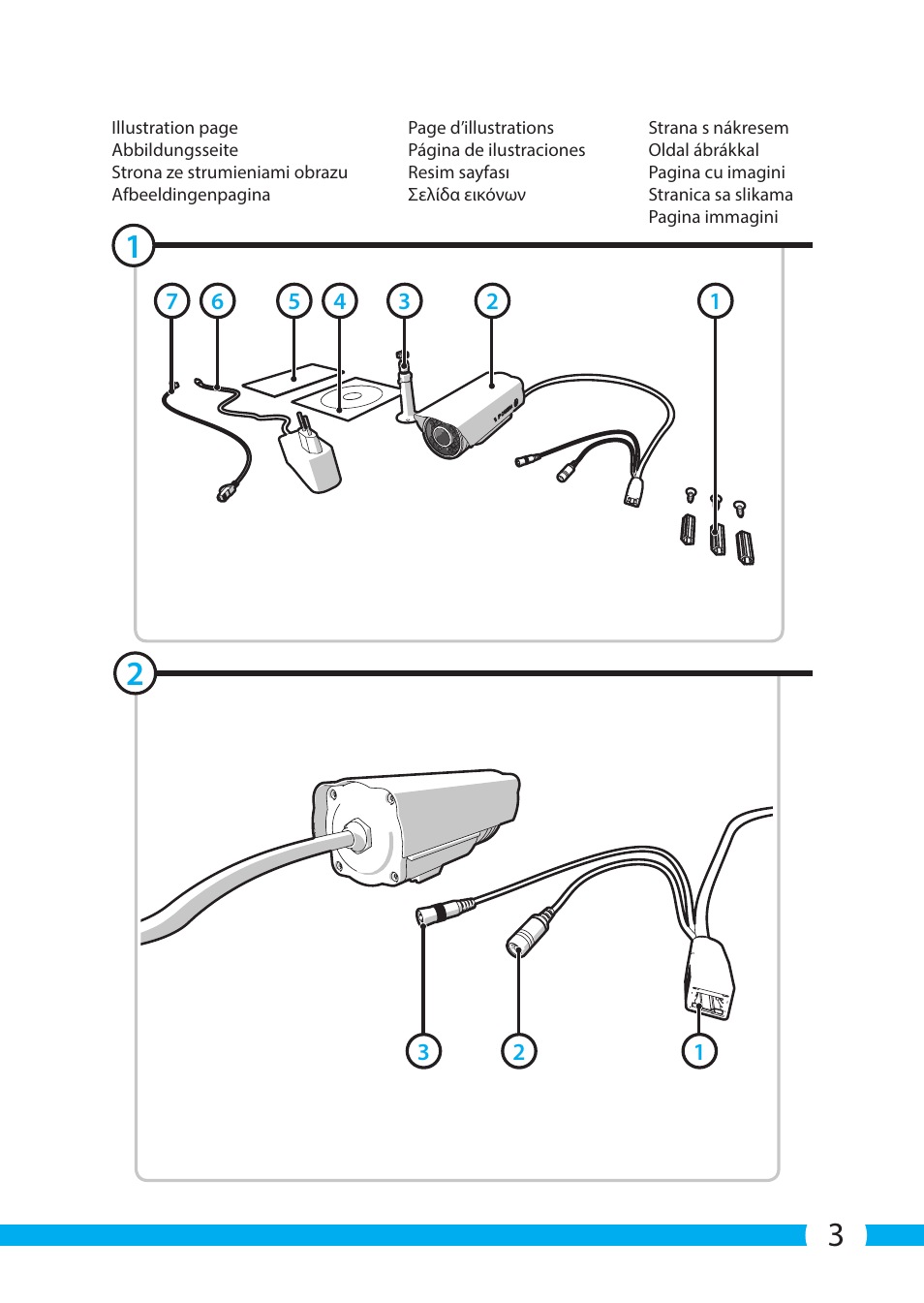 ELRO C803IP.2 Plug & play network camera User Manual | Page 3 / 128