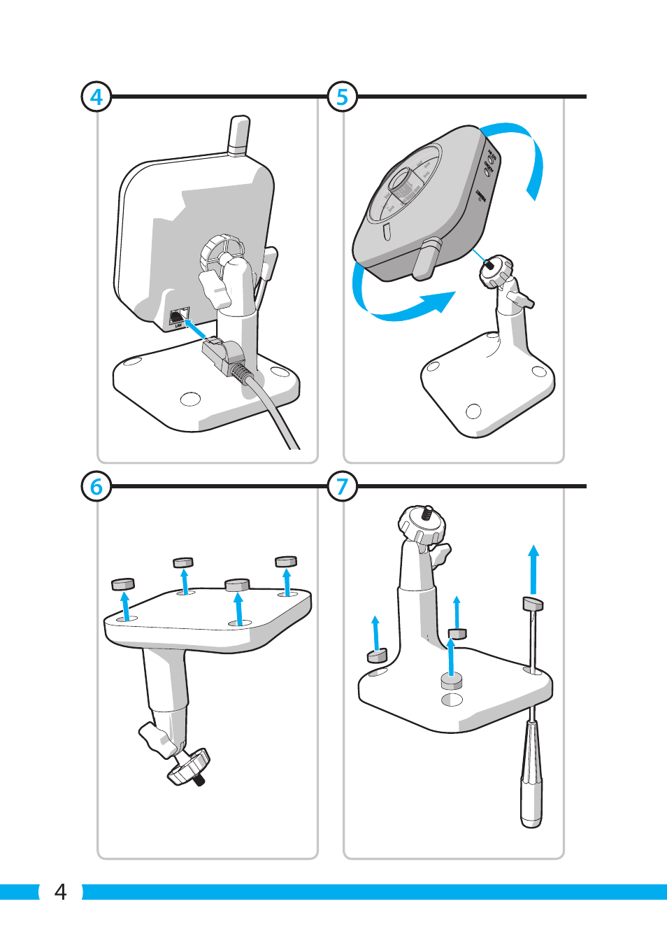 ELRO C703IP.2 Plug & play network camera User Manual | Page 4 / 132