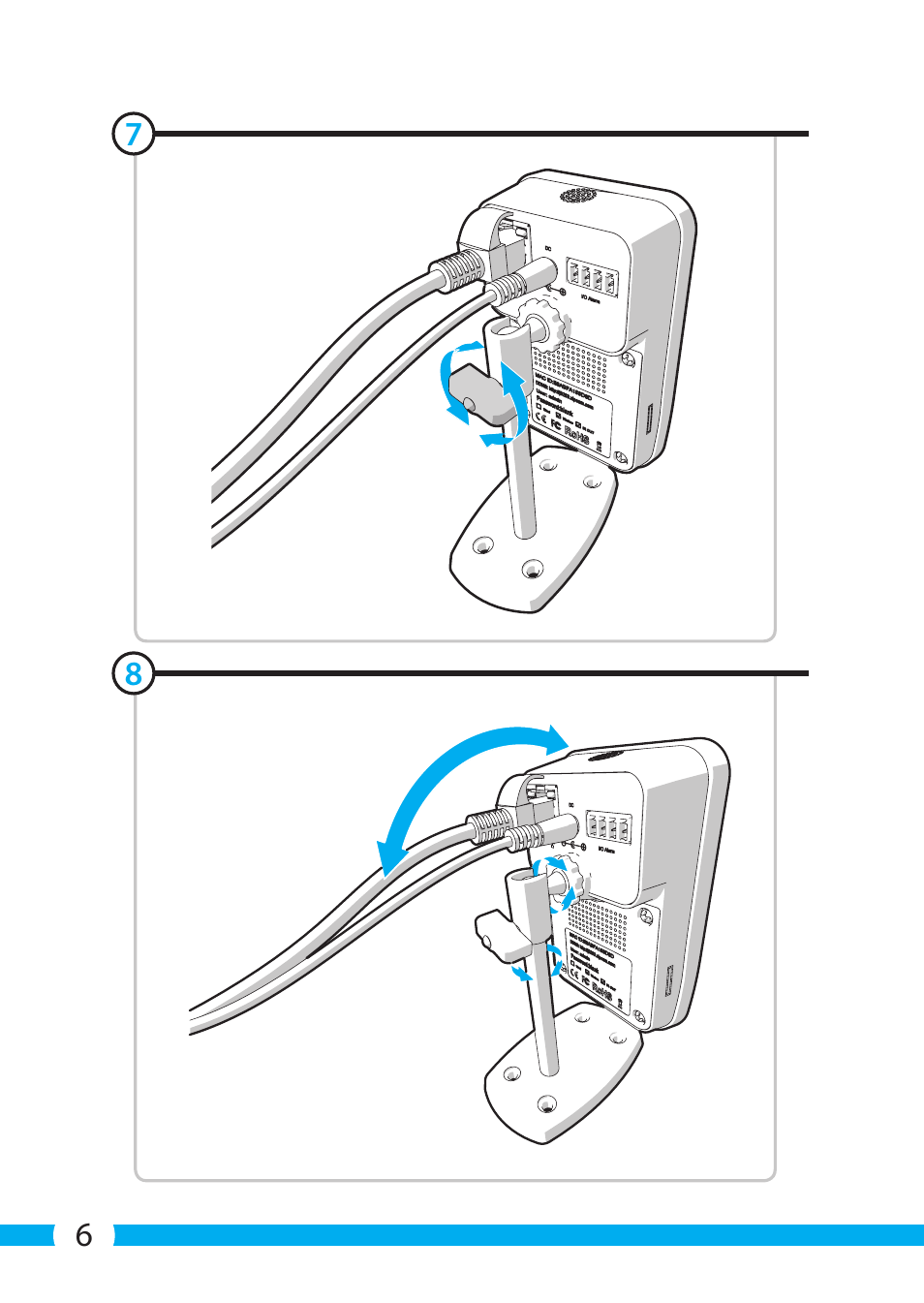 ELRO C705IP WiFi network camera User Manual | Page 6 / 132