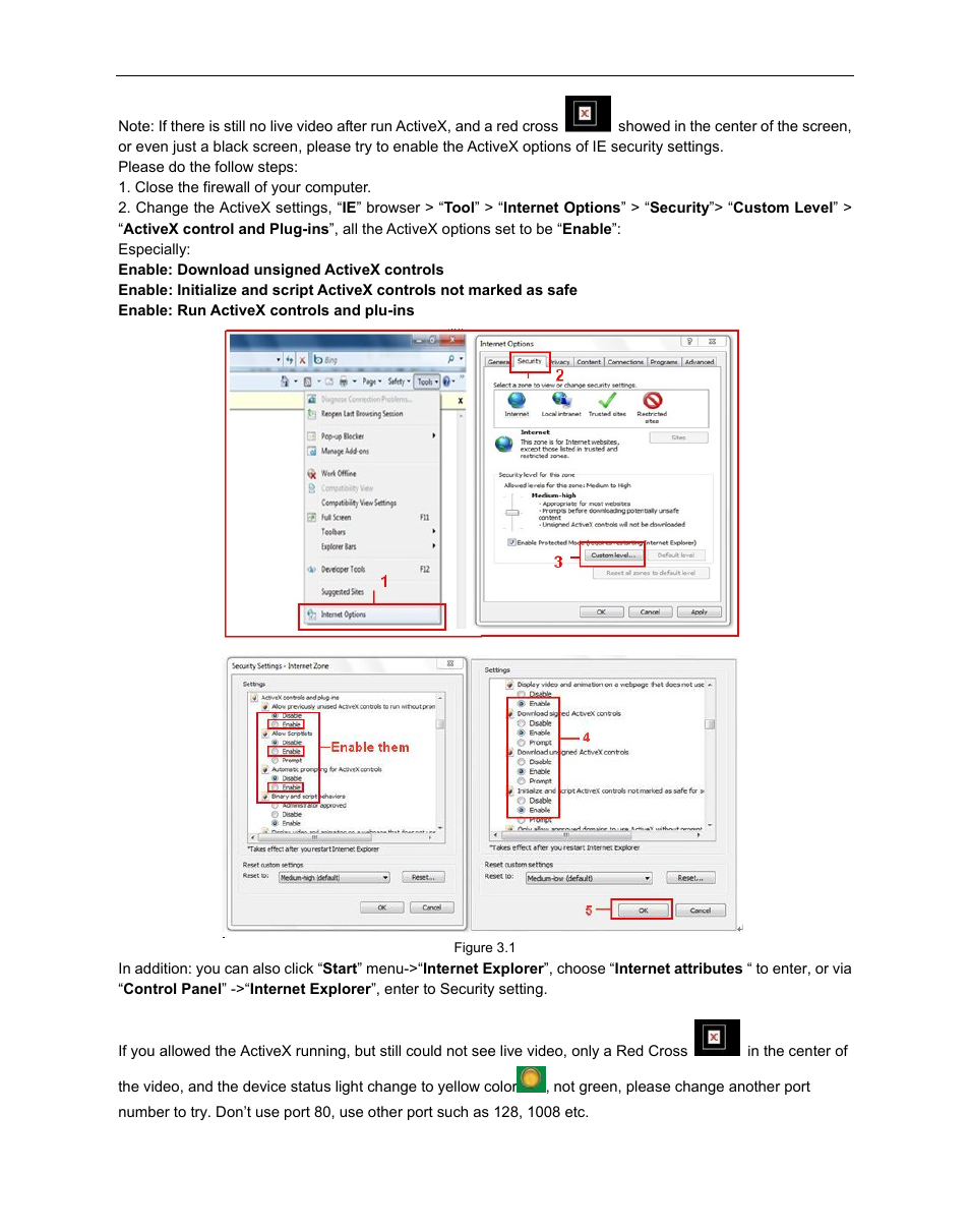ELRO C803IP Plug & Play network camera Full USERS MANUAL User Manual | Page 14 / 52