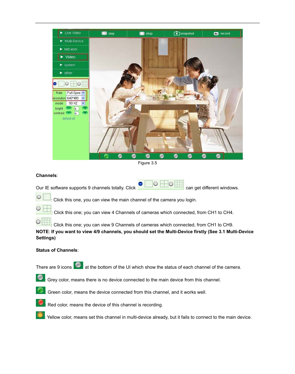 ELRO C803IP Plug & Play network camera Full USERS MANUAL User Manual | Page 17 / 52
