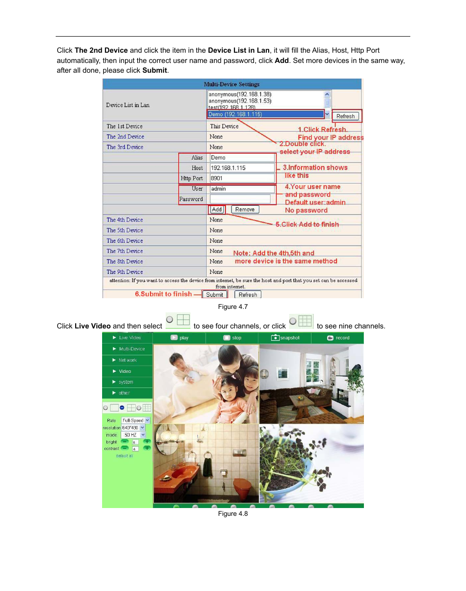 ELRO C803IP Plug & Play network camera Full USERS MANUAL User Manual | Page 23 / 52