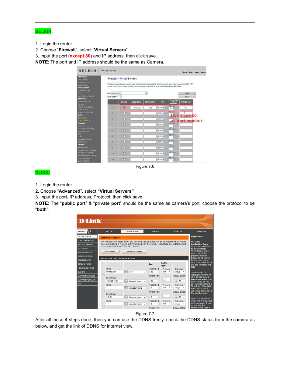 ELRO C803IP Plug & Play network camera Full USERS MANUAL User Manual | Page 34 / 52