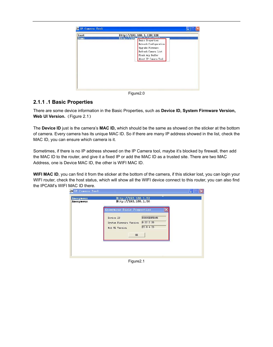 1 .1 basic properties | ELRO C803IP Plug & Play network camera Full USERS MANUAL User Manual | Page 9 / 52