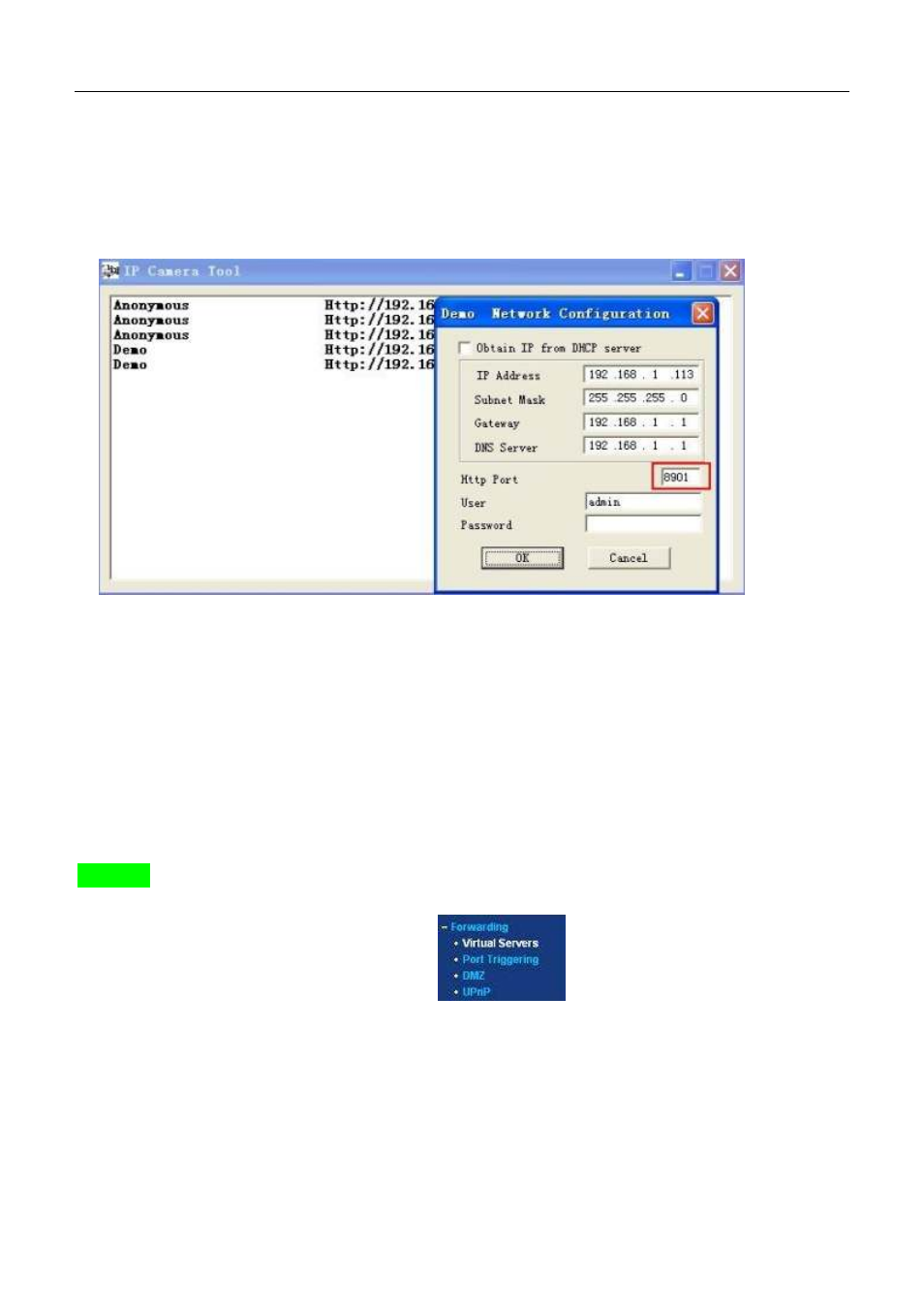 ELRO C803IP Plug & Play network camera Quick Installation Guide User Manual | Page 8 / 13