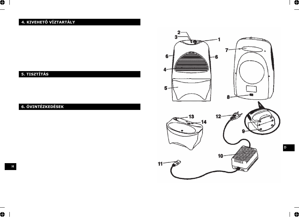 ELRO DH600 User Manual | Page 15 / 20