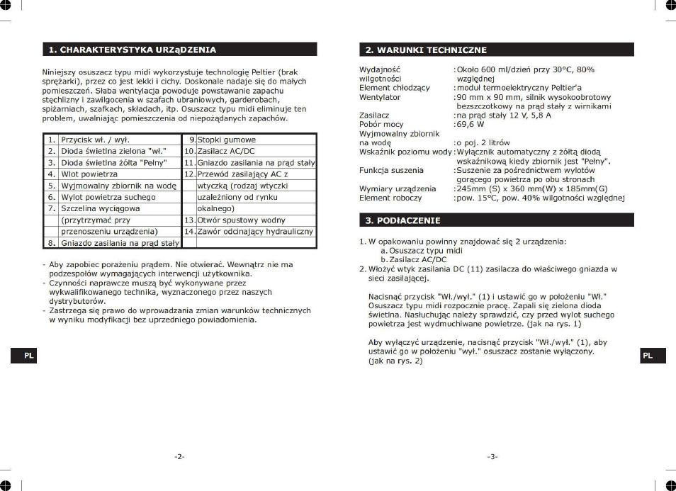 ELRO DH600 User Manual | Page 20 / 20
