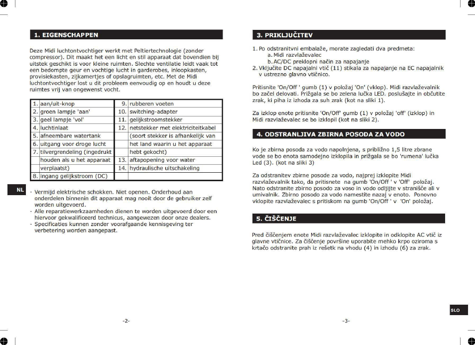 ELRO DH600 User Manual | Page 4 / 20