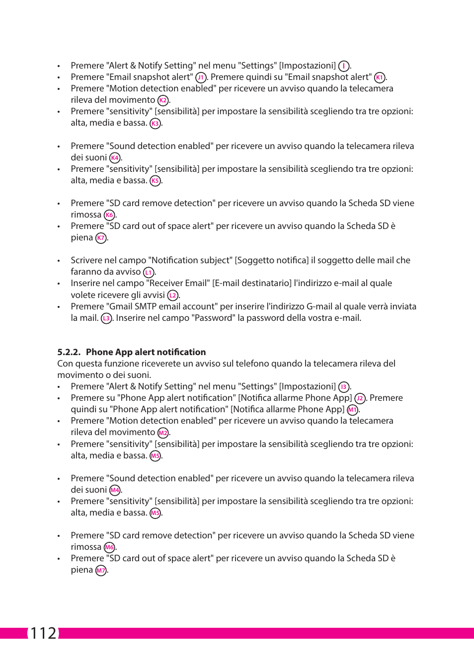 ELRO C706IP_C706WIP Wireless network camera User Manual | Page 112 / 116