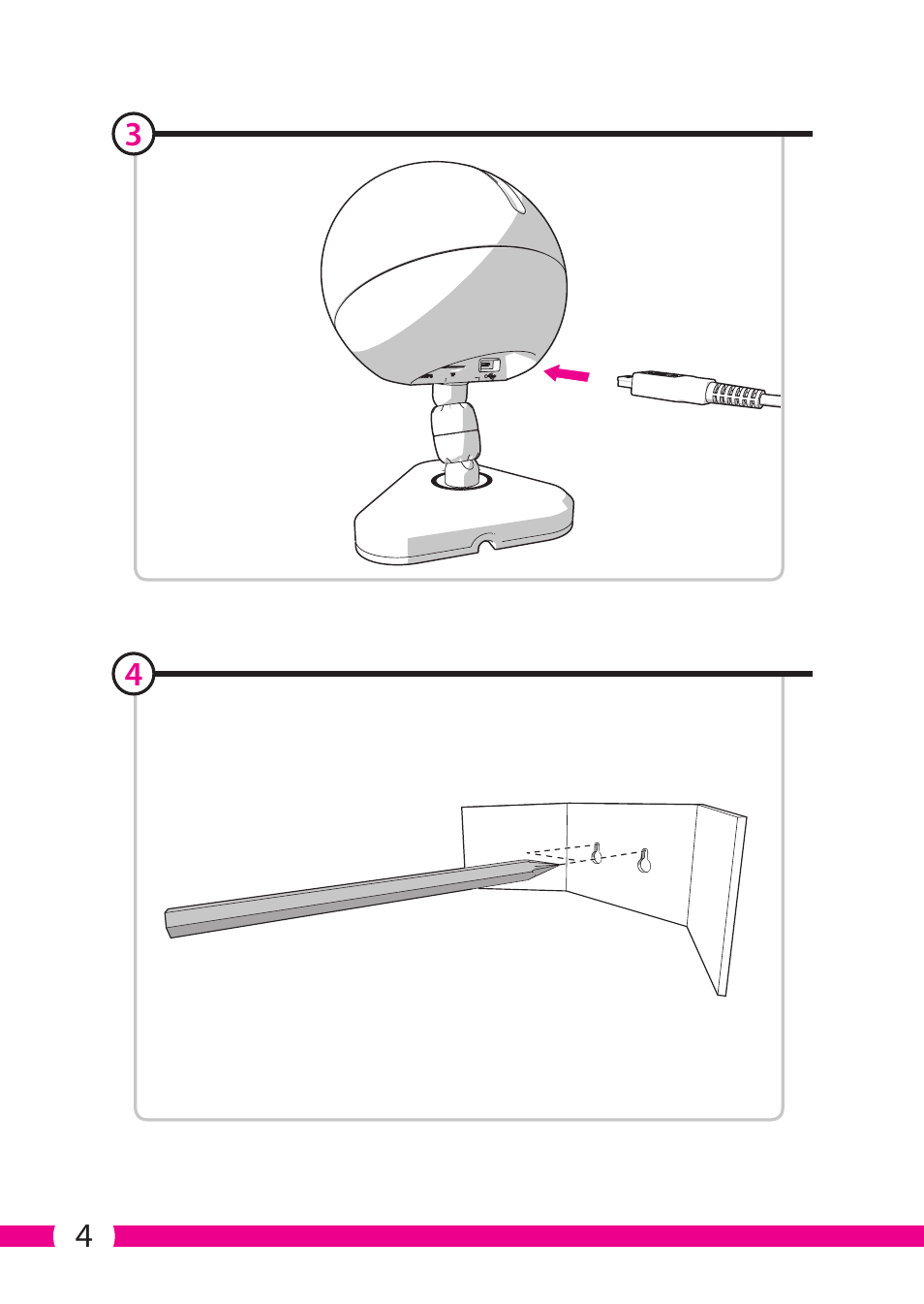 ELRO C706IP_C706WIP Wireless network camera User Manual | Page 4 / 116