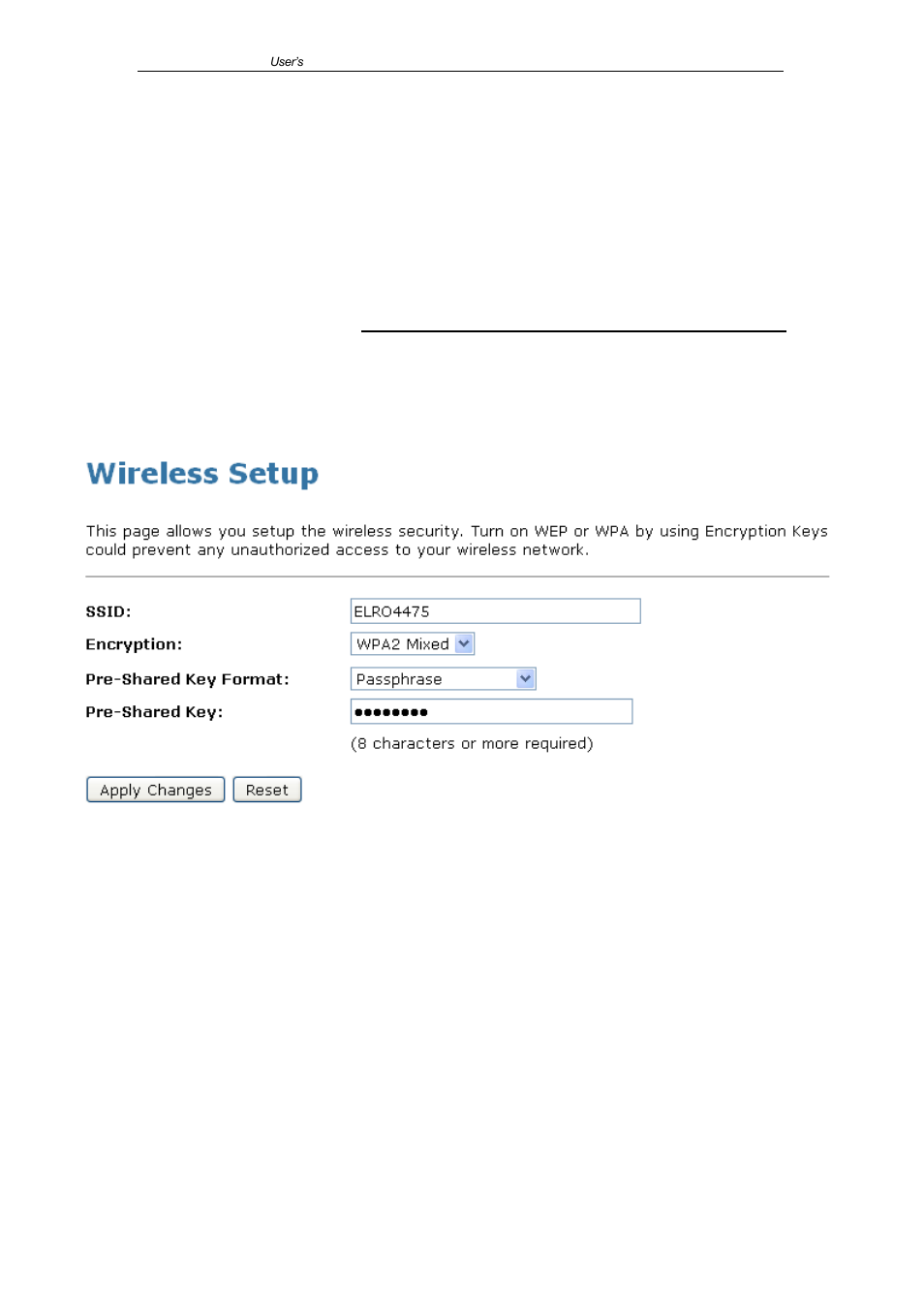 Wireless setup | ELRO CR1 WLAN Repeater USERS MANUAL User Manual | Page 41 / 83