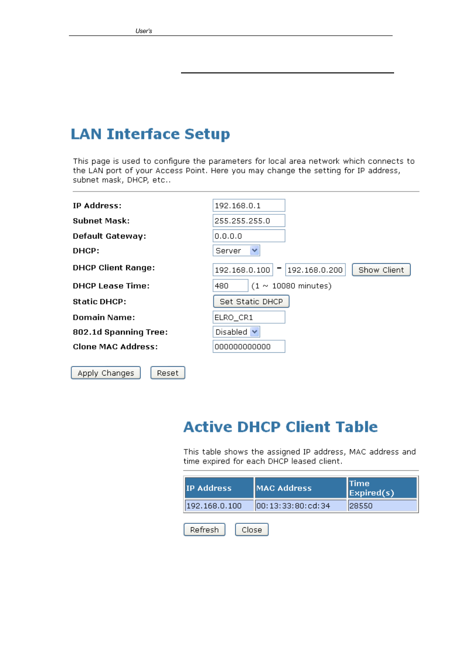 Show client | ELRO CR1 WLAN Repeater USERS MANUAL User Manual | Page 48 / 83