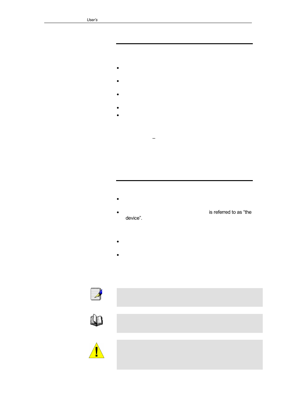 Device requirements, Using this document, Notational conventions | Typographical conventions, Special messages, Definition, Warning | ELRO CR1 WLAN Repeater USERS MANUAL User Manual | Page 5 / 83