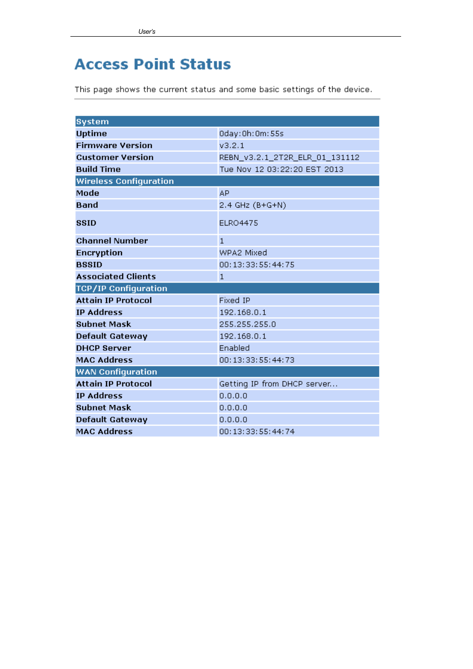 ELRO CR1 WLAN Repeater USERS MANUAL User Manual | Page 58 / 83