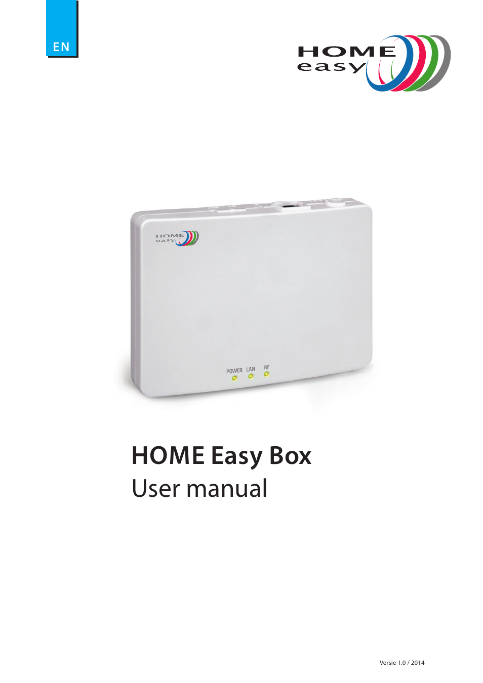 ELRO HE840IP Home automation gateway USERS MANUAL User Manual | 20 pages