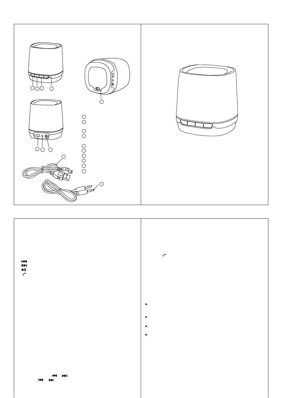 ELRO MC982S Bluetooth speaker User Manual | 1 page