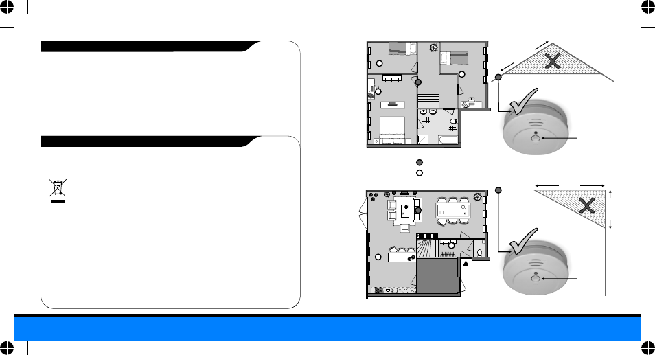 ELRO RM144C Optical smoke detector User Manual | Page 3 / 56