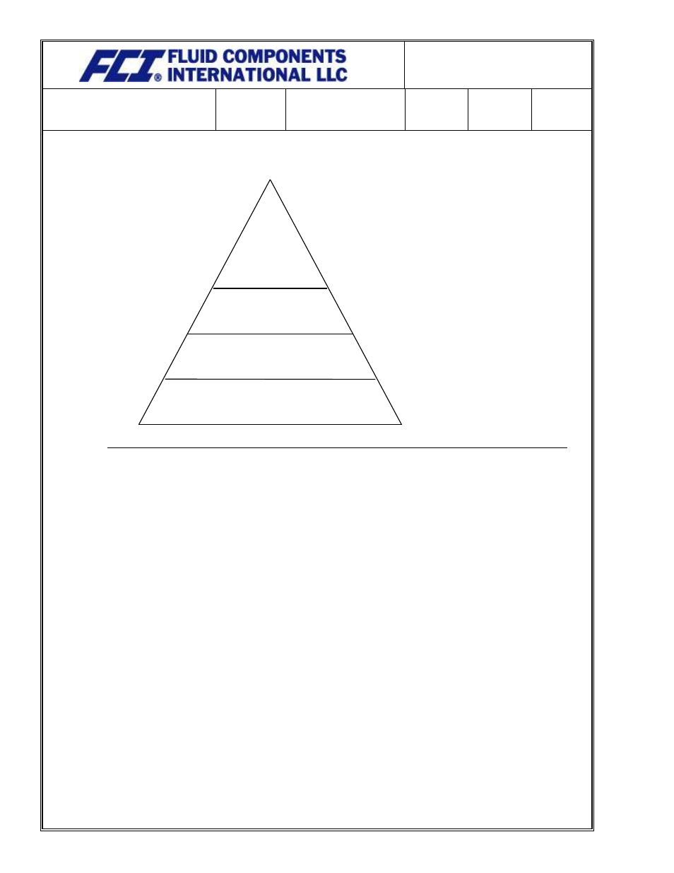 Quality manual, Quality system documentation structure | Fluid Components International Quality Assurance Manual User Manual | Page 11 / 94