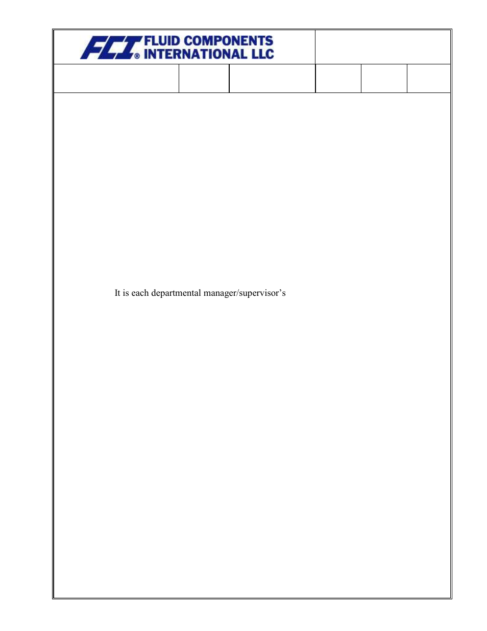 Fluid Components International Quality Assurance Manual User Manual | Page 53 / 94